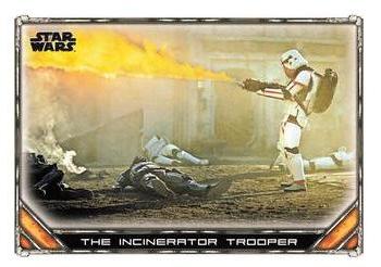 2020 Topps Star Wars: The Mandalorian Season 1 #95 The Incinerator Trooper Front