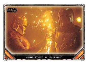 2020 Topps Star Wars: The Mandalorian Season 1 #97 Granted a Signet Front