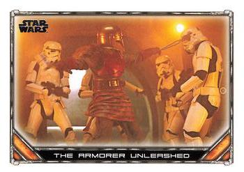 2020 Topps Star Wars: The Mandalorian Season 1 #98 The Armorer Unleashed Front