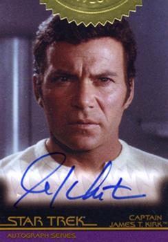 2007 Rittenhouse The Complete Star Trek Movies - Autograph Series #A50 William Shatner Front