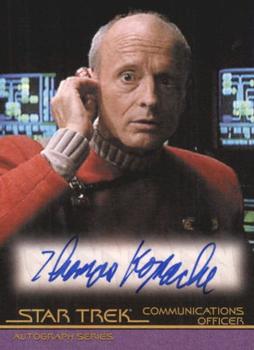 2008 Rittenhouse Star Trek Movies In Motion - Autograph Series #A67 Thomas Kopache Front