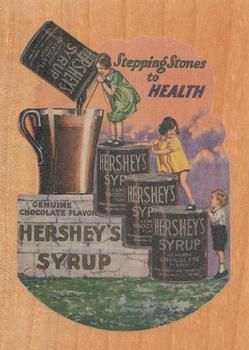 1995 Dart 100 Years of Hershey's - Wood #W2 Stepping Stones to Health Front