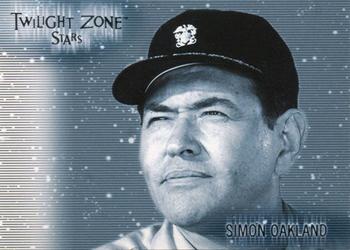 2020 Rittenhouse Twilight Zone Archives - Stars of the Twilight Zone #S-59 Simon Oakland Front
