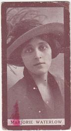 1908 Scissors Actresses/Beauties #1 Marjorie Waterlow Front