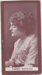 1908 Scissors Actresses/Beauties #8 Emmy Wehlen Front
