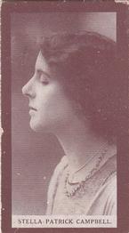 1908 Scissors Actresses/Beauties #21 Stella Patrick Campbell Front