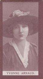1908 Scissors Actresses/Beauties #26 Yvonne Arnaud Front