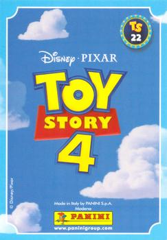 2019 Panini Toy Story 4 Album Stickers - Cards #TS22 Forky Back