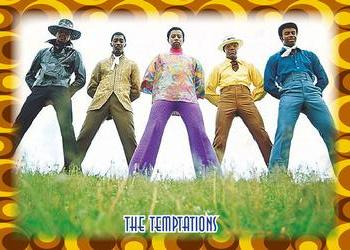 2020 J2 Cards Classic R&B and Soul #4 The Temptations Front