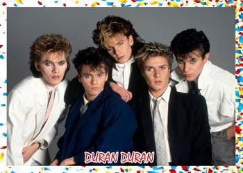 2019 J2 Cards New Wave #11 Duran Duran Front