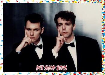 2019 J2 Cards New Wave #17 Pet Shop Boys Front