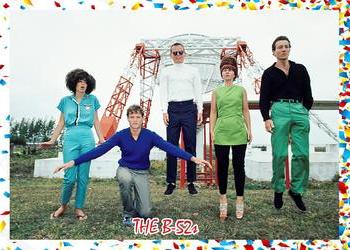2019 J2 Cards New Wave #20 The B-52's Front