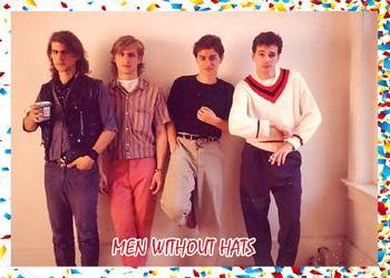 2019 J2 Cards New Wave #72 Men Without Hats Front