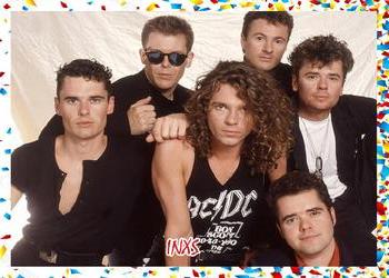 2019 J2 Cards New Wave #73 INXS Front