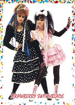 2019 J2 Cards New Wave #124 Strawberry Switchblade Front
