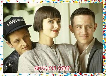 2019 J2 Cards New Wave #127 Swing Out Sister Front