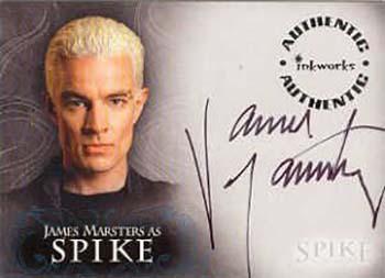 2005 Inkworks Spike the Complete Story - Autographs #A1 James Marsters Front