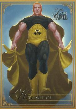 2019 Flair Marvel - Gold #34 Hyperion Front