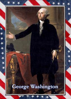 2020 J2 Cards U.S. Presidents #1 George Washington Front