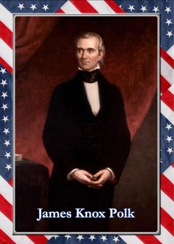 2020 J2 Cards U.S. Presidents #11 James K. Polk Front