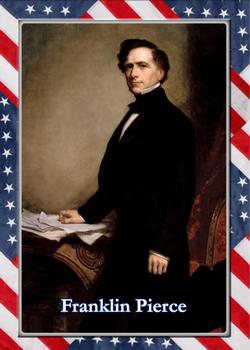 2020 J2 Cards U.S. Presidents #14 Franklin Pierce Front