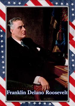 2020 J2 Cards U.S. Presidents #32 Franklin D. Roosevelt Front