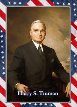 2020 J2 Cards U.S. Presidents #33 Harry S. Truman Front