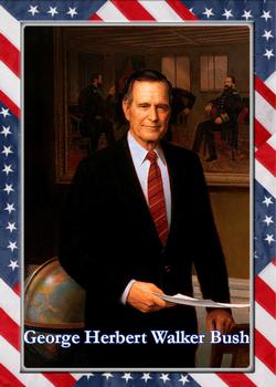 2020 J2 Cards U.S. Presidents #41 George H. W. Bush Front