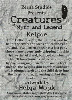 2019 Perna Studios Creatures of Myth and Legend #2 Kelpie Back