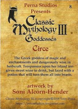 2018 Perna Studios Classic Mythology III: Goddesses #8 Circe Back