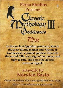 2018 Perna Studios Classic Mythology III: Goddesses #3 Mut Back