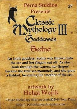 2018 Perna Studios Classic Mythology III: Goddesses #27 Sedna Back