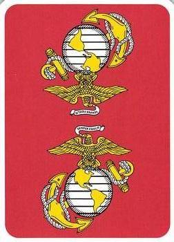 2019 Hero Decks United States Marines Battle Heroes Playing Cards #A♣ Daniel Joseph Daly Back