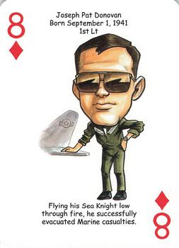 2019 Hero Decks United States Marines Battle Heroes Playing Cards #8♦ Joseph Pat Donovan Front