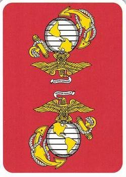2019 Hero Decks United States Marines Battle Heroes Playing Cards #9♦ John Walter Ripley Back