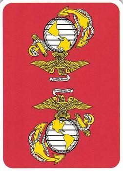 2019 Hero Decks United States Marines Battle Heroes Playing Cards #8♥ Gregory Boyington Back