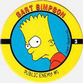 1994 SkyBox The Simpsons Skycaps #3 Bart Simpson Front