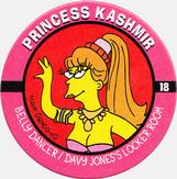 1994 SkyBox The Simpsons Skycaps #18 Princess Kashmir Front