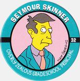 1994 SkyBox The Simpsons Skycaps #32 Seymour Skinner Front
