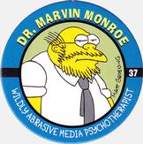 1994 SkyBox The Simpsons Skycaps #37 Dr. Marvin Monroe Front