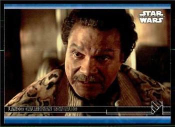 2020 Topps Star Wars: The Rise of Skywalker Series 2  - Blue #21 Lando Calrissian Revealed Front