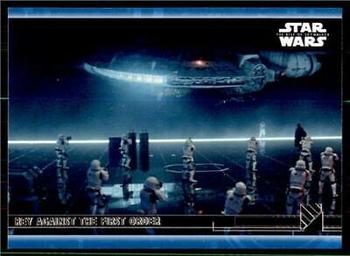 2020 Topps Star Wars: The Rise of Skywalker Series 2  - Blue #44 Rey against the First Order Front
