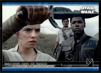 2020 Topps Star Wars: The Rise of Skywalker Series 2  - Blue #46 Directions from the Dagger Front