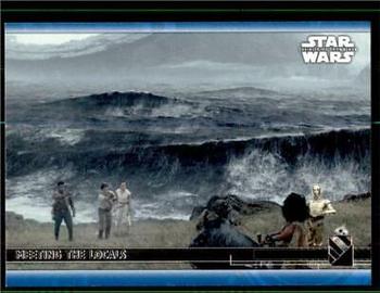 2020 Topps Star Wars: The Rise of Skywalker Series 2  - Blue #47 Meeting the Locals Front