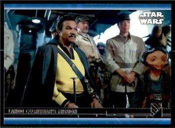 2020 Topps Star Wars: The Rise of Skywalker Series 2  - Blue #65 Lando Calrissian's Mission Front