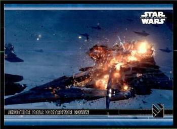 2020 Topps Star Wars: The Rise of Skywalker Series 2  - Blue #86 Another Star Destroyer Down Front