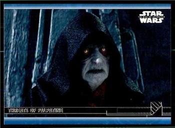 2020 Topps Star Wars: The Rise of Skywalker Series 2  - Blue #90 Threats of Palpatine Front