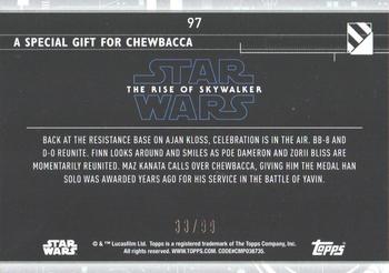 2020 Topps Star Wars: The Rise of Skywalker Series 2  - Bronze #97 A Special Gift for Chewbacca Back