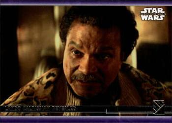 2020 Topps Star Wars: The Rise of Skywalker Series 2  - Purple #21 Lando Calrissian Revealed Front