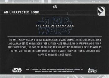 2020 Topps Star Wars: The Rise of Skywalker Series 2  - Purple #48 An unexpected Bond Back